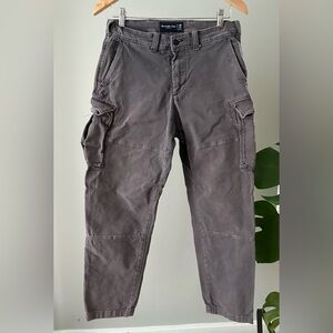 Abercrombie & Fitch Charcoal Cargo Pants
